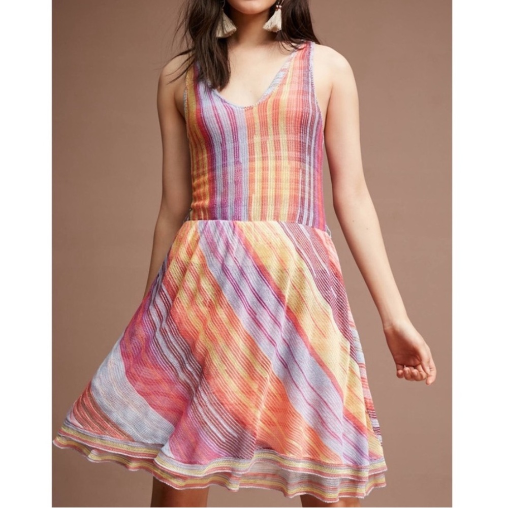 Anthropologie Cecilia Prado Multicolored Sleeveless Dress - Size L